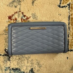 Rebecca Minkoff Blue Quilted Wallet